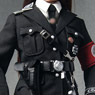 Toys City 1/6 German Nazi Party Waffen SS female officer uniform set Black (Fashion Doll)