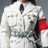 Toys City 1/6 German Nazi Party Waffen SS female officer uniform set White (Fashion Doll)