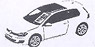 VW ゴルフ 2ドア 2012 (ホワイトパール) (ミニカー)