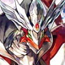 Character Sleeve Collection Platinum Grade Z/X -Zillions of enemy X- [Emperor Dragon Load Crimson] (Card Sleeve)