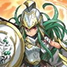 Chara Sleeve Collection Puzzle & Dragons Athena (No.235) (Card Sleeve)
