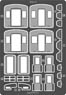 [Hankyu Corporation/N] Gable Remodeling materials for Hankyu Series 2300 (Etching Parts) (Model Train)