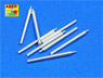 40cm main armament (for Nagato/Mutsu) (8pcs) (Plastic model)
