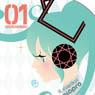 Hatsune Miku [music box doll] Die cut tag B Blue (Anime Toy)