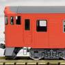 J.R. Diesel Train Type Kiha40-2000 (West Japan Railway Renewaled Design/Vermilion (Capital Region Color)) (Trailer) (Model Train)