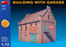 Building with Garage (Multi-color kit / 5 colors) (Plastic model)