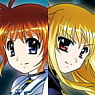 [Magical Girl Lyrical Nanoha The Movie 2nd A`s] A6 Ring Nodebook [Nanoha & Fate Barrier Jacket Ver.] (Anime Toy)