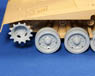 Wheels for MBT Merkava Mk.4 (Plastic model)