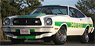 1978 Ford Mustang II Cobra II - White w/Green Billboard Stripes (ミニカー)