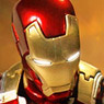 SUPER ALLOY/ Iron Man 3 - Iron Man Mark 42 1/12 Collectable Figure (Completed)