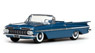 1959 Chevrolet Impala Harbor Blue Metallic (Diecast Car)