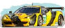 2012 フェラーリ 458 イタリア GTE Pro #66 JMW Motorsport ルマン 24h (ミニカー)