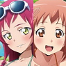 Hataraku Mao-sama! Bathroom Poster Yusa & Chiho Swim Wear ver. (Anime Toy)
