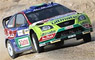 フォード フォーカス RS 07 WRC 2008年ヨルダン・ラリー 優勝 #3 M.Hirvonen - J.Lehtinen (ミニカー)