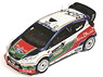 フォード フィエスタ WRC テストカー 2011年Kirkbride Airfield #3 M.Simoncelli (ミニカー)