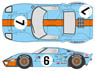 GT40 1969LM デカールセット (デカール)