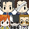 D4 Ace Attorney 5 Rubber Strap Collection 6 pieces (Anime Toy)