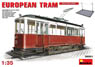 European Tram with Base (320 x 223mm) (Plastic model)
