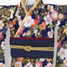 PNM Kimono Set -Sakuragasane- (Navy x Deep red) (Fashion Doll)