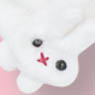 PNM Rabbit Muffler (White) (Fashion Doll)