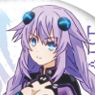 Hyperdimension Neptunia Can Badge Key Ring Design 1 Purple Heart (Anime Toy)