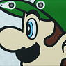 Rubber Coat Cover for Nintendo 3DS LL Luigi (Anime Toy)