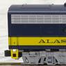 EMD E8B Alaska Railroad (Navy/Yellow) (#P-30) (Model Train)