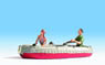 37815 (N) ゴムボートで遊ぶ二人 (Schlauchboot) (鉄道模型)