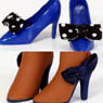 High Heels (Blue) & Boots (Brown) (Fashion Doll)