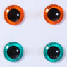 eyechips Pullip (Orange & Green) (Fashion Doll)