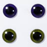 eyechips Pullip (Dark purple & Moss green) (Fashion Doll)