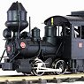 (HOe) Kiso Forest railway Baldwin II Steam Locomotive (Middle Type II) (Renewaled Product) (Unassembled Kit) (Model Train)