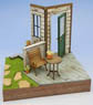 1/24 Garden A w/House & Deck (Craft Kit) (Accessory)