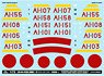 Mitsubishi A6M2b Zero Fighter Model 21 (Tora! Tora! Tora! -Aircraft carrier Akagi-) (Decal)