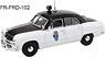 1950 フォード 4ドア イリノイ州警察 (ミニカー)