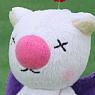 Final Fantasy Mascot Mini Plush Strap Moogle (Anime Toy)