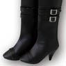 50cm Black Raven Clothing Rose Noir Boots (Black) (Fashion Doll)