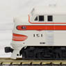 F2A 2 Locomotive Set Chicago Burlington & Quincy #151/155 (White/Orange) (2-Car Set) (Model Train)