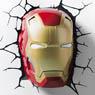 3D Decoration Light / Marvel: Iron Man Mask (Completed)
