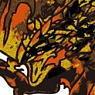 Monster Hunter Makie Sticker Rathalos (MH4) (Anime Toy)