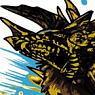 Monster Hunter Makie Sticker Zinogre (MH4) (Anime Toy)