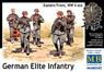 German Waffen SS infantry (5 figures) Eastern Front - Catering (Plastic model)