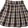 PNS Check Pleat Skirt (Brown x Black Check) (Fashion Doll)