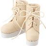 Well-padded Short Boots (Milk) (Fashion Doll)