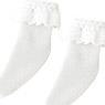 Picco D Lace Frill Socks (White) (Fashion Doll)