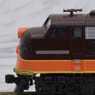 EMD E8A Illinois Central Railroad (イリノイ・セントラル鉄道) No.4018 (茶/オレンジ) ★外国形モデル (鉄道模型)