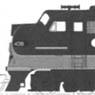 EMD E8A イリノイ・セントラル鉄道 No.4025 (茶/オレンジ) ★外国形モデル (鉄道模型)