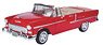 1955 Chevy Bel Air (Convertible) (Red) (Diecast Car)