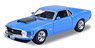 1970 Ford Mustang Boss 429 (Blue) (Diecast Car)