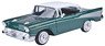 1957 Chevy Bel Air (White/Green) (Diecast Car)